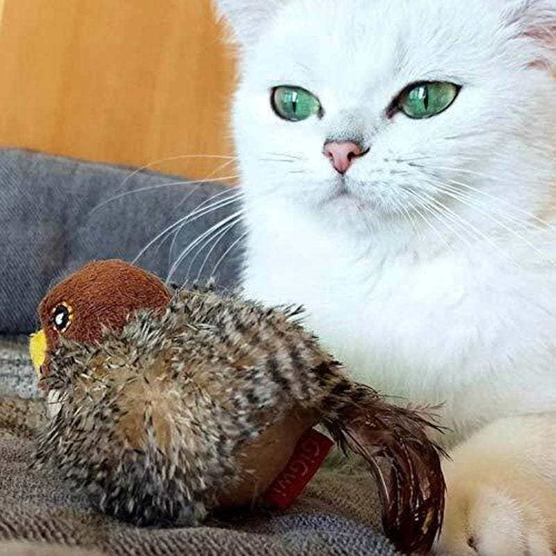 HuntFlap – Interactive Bird Cat Toy
