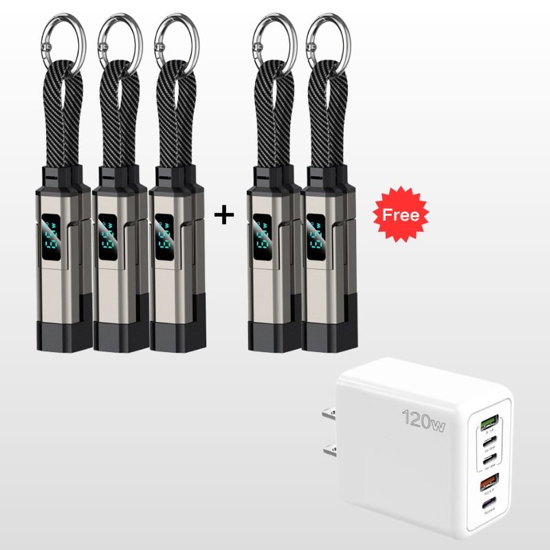 VoltFlex – Digital Display Fast Charge Cable