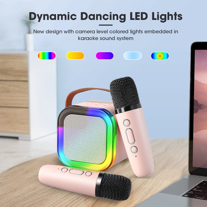 BeatVox – Mini Karaoke Speaker with Mics