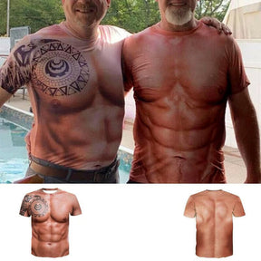 FlexInk – Muscle Tattoo Illusion T-Shirt