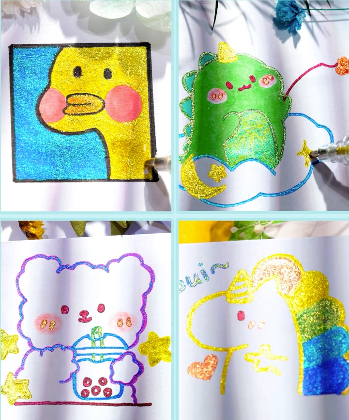 SparkWrite - Bold & Colorful Gel Pen Collection