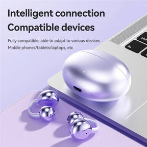 AuraSonic – Ultra-Light Transparent Bluetooth Earphones