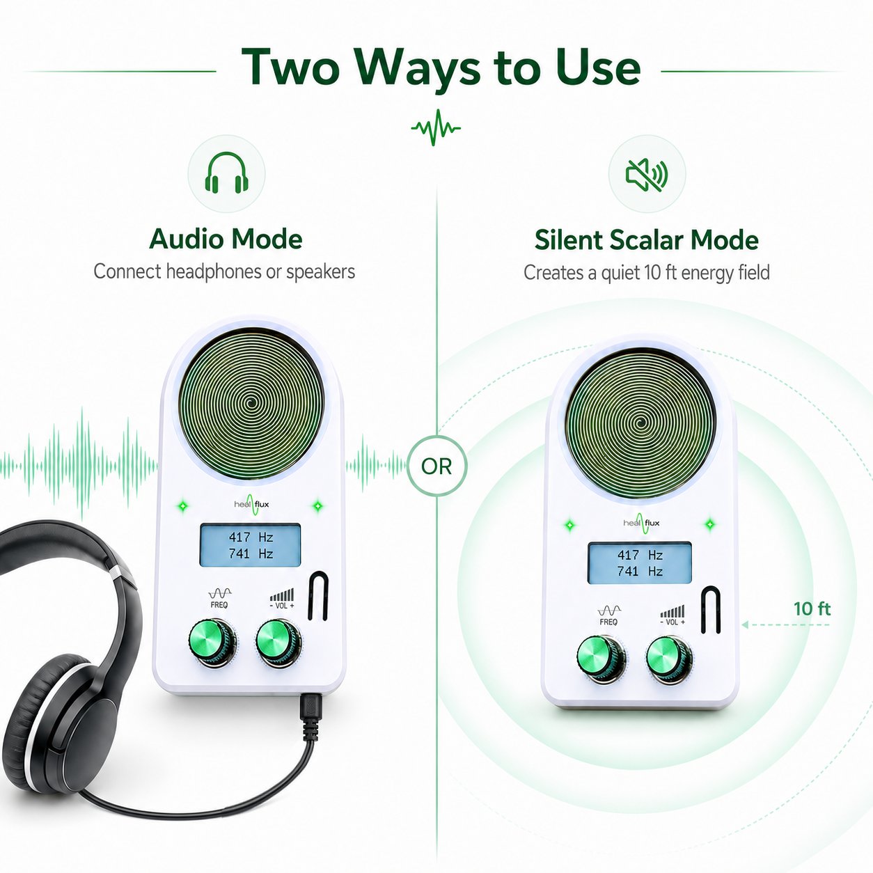 WaveFlow – Scalar Resonance Frequency Device