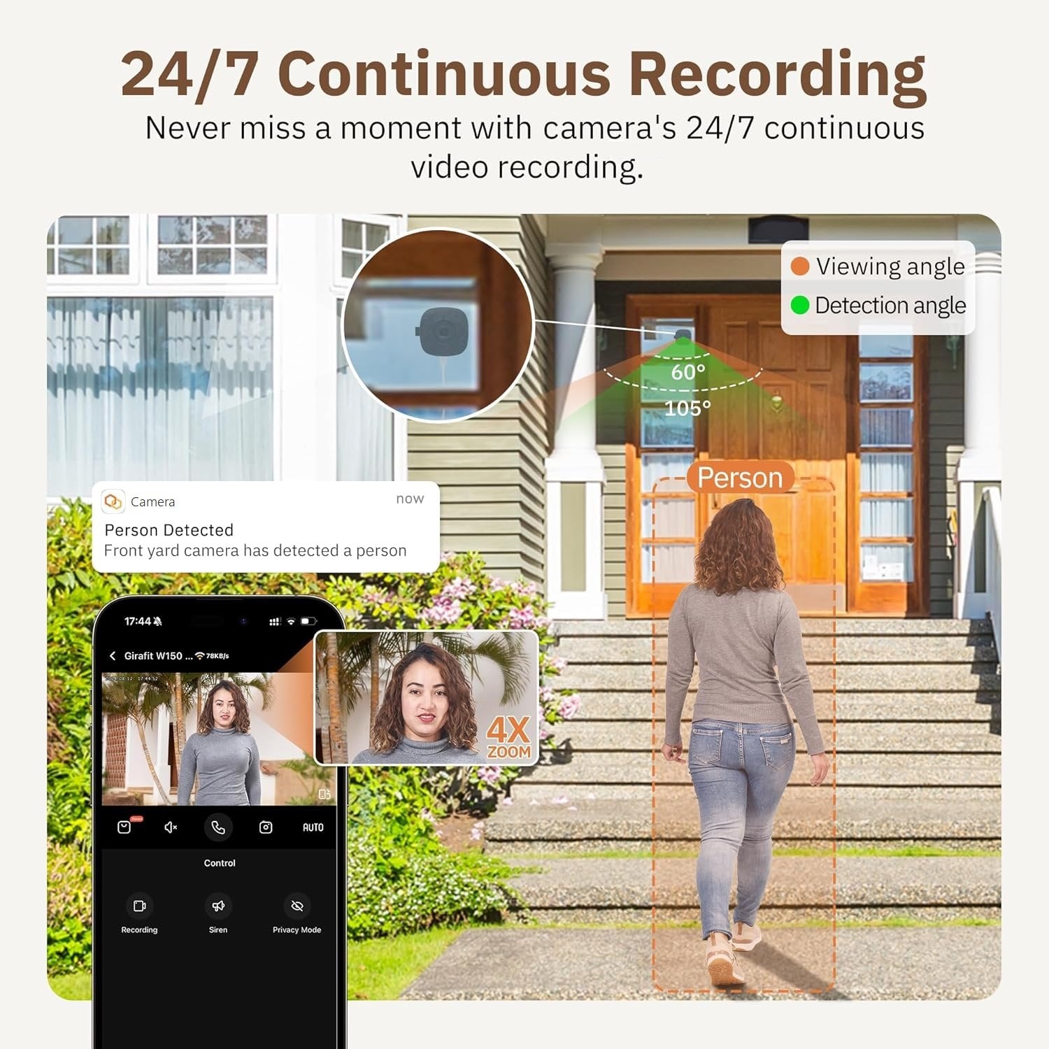 ClearGuard – Ultra HD 2K Smart Security Camera