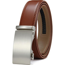 FlexFit – Micro-Adjust Leather Ratchet Belt