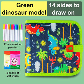 MagicDino Sketch Book – Water Reveal Activity Set