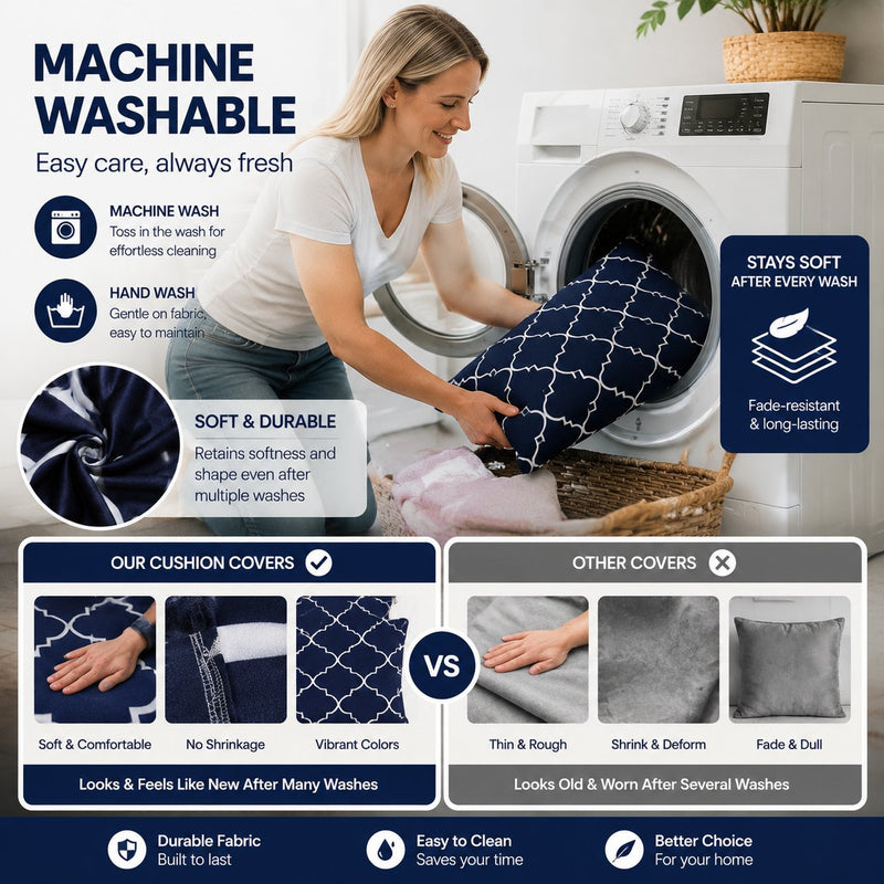 PatioLuxe – Stretch Seat Cushion Cover