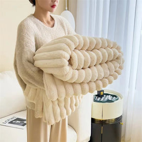 CozyStripe – Ultra Soft Striped Blanket