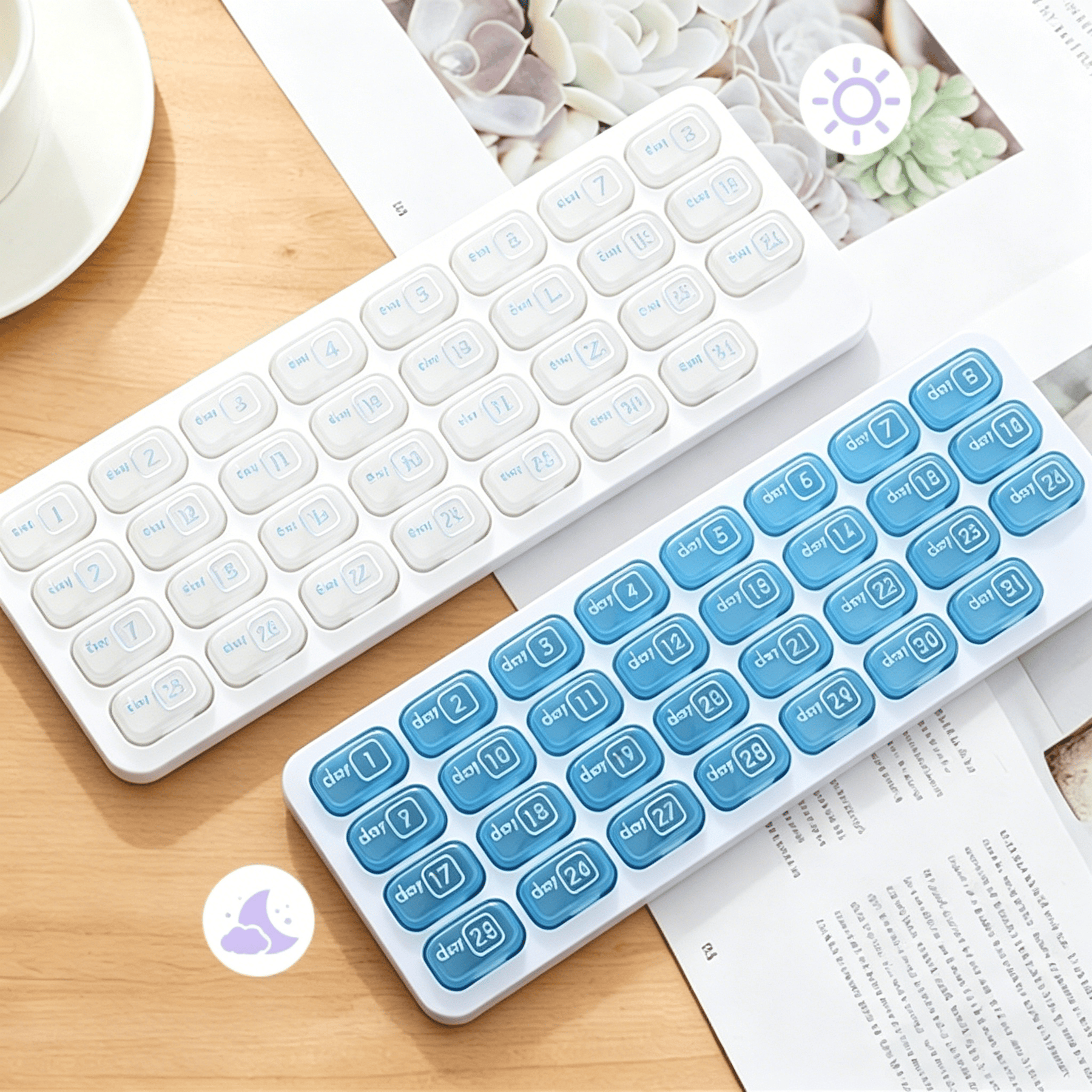 VitaMind – Monthly Wellness Pill Case