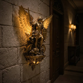 CelestialGuard – Archangel Michael LED Wall Lamp
