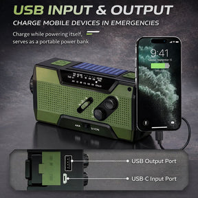 PowerCast Elite – 4-in-1 Emergency Radio