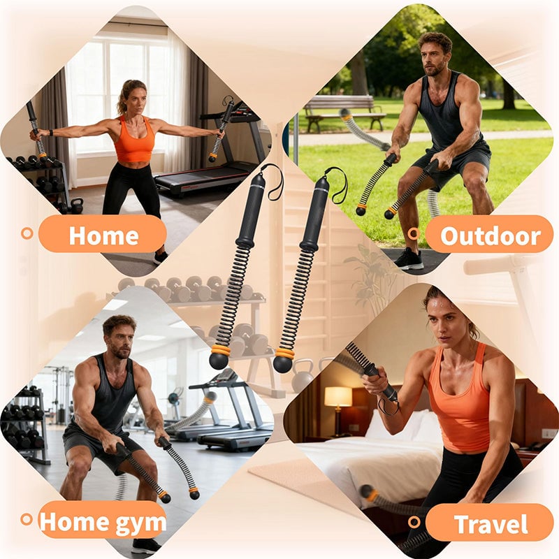 BurnSwing – Ropeless Adjustable Resistance Fitness Ropes