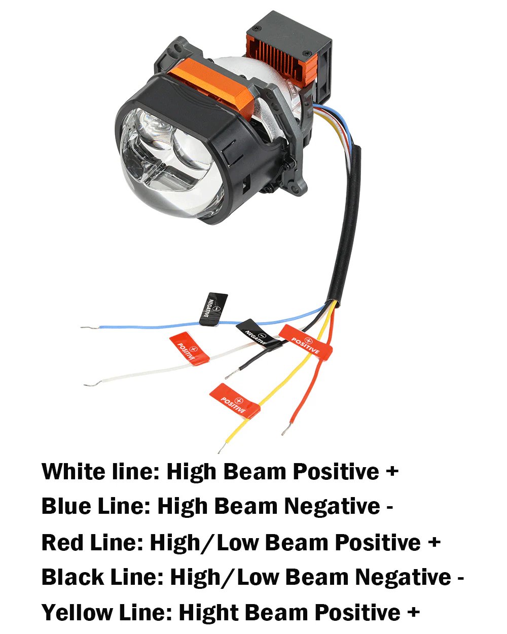 NightGlare Pro – Precision LED Projector Headlight