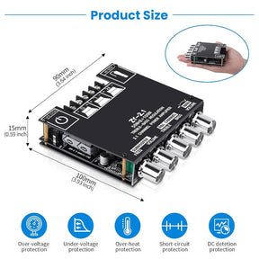 AudioForge – Compact Bluetooth Amp Module
