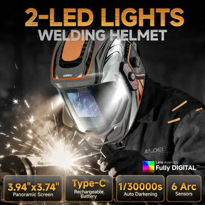 WeldVision Elite – 6 Sensor Smart Helmet