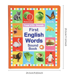 SoundSprout – Early English Audio Learning Toy Book