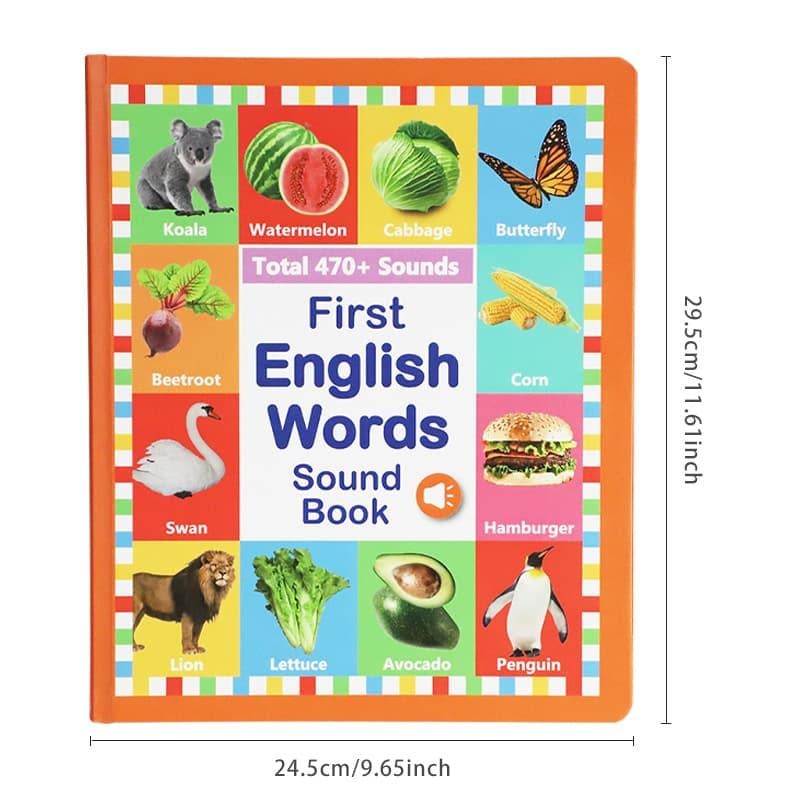 SoundSprout – Early English Audio Learning Toy Book