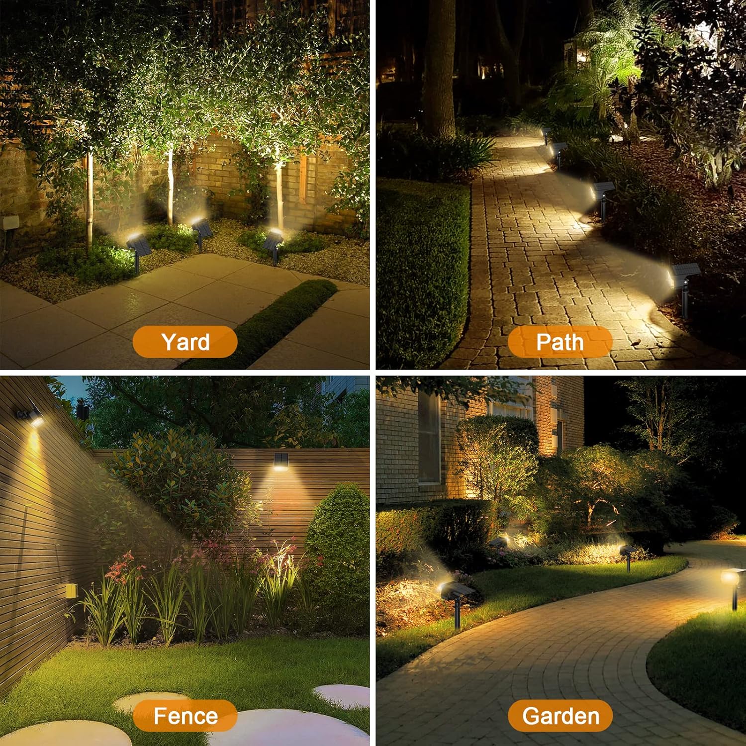 SunBeam – Waterproof Solar Outdoor Spot Lights