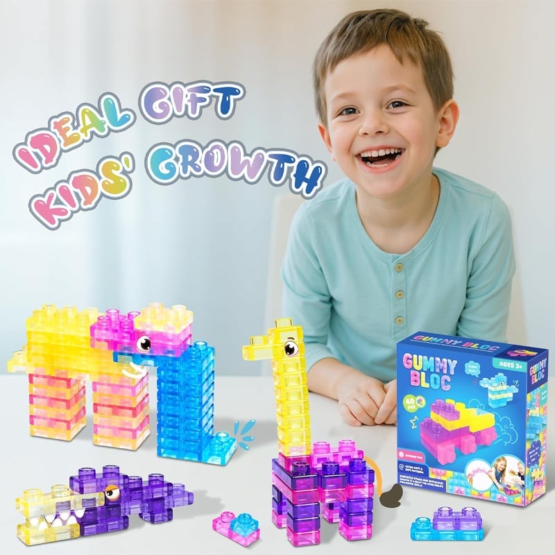 JellyCraft – Squishy Stacking Blocks for Creative Play