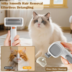 PawGroom – Self-Detangling Pet Brush & Comb
