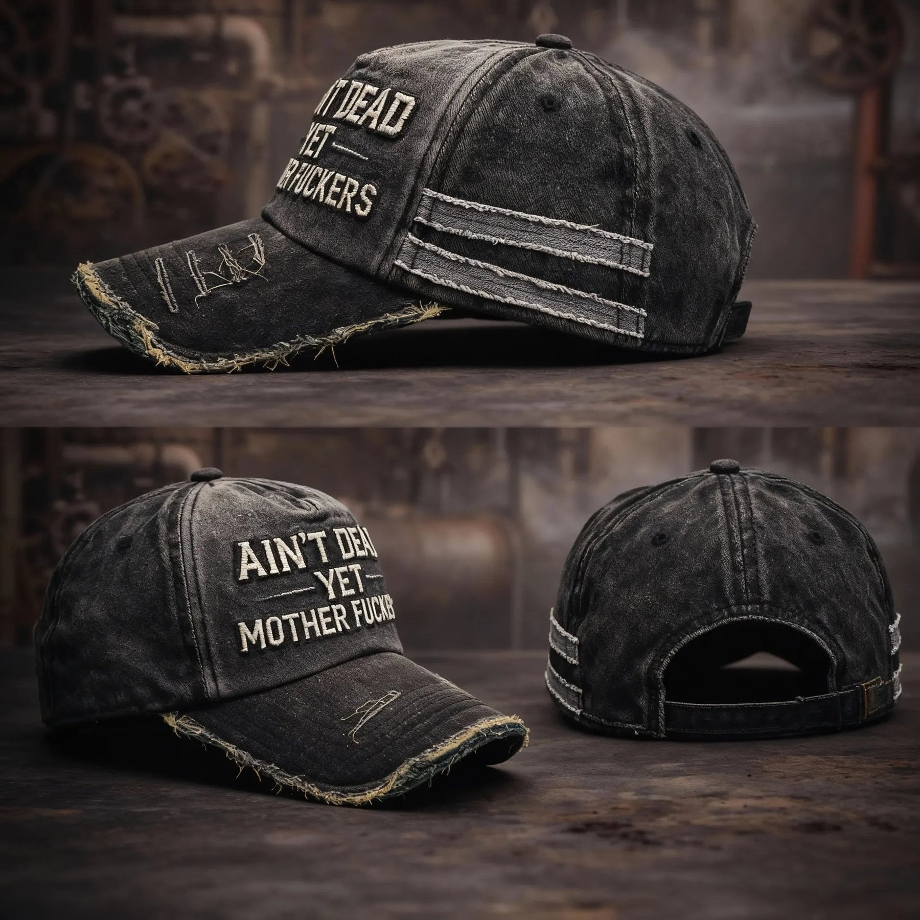 Rebel Ride - Vintage Statement Trucker Hat