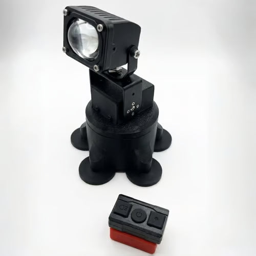 Motorized Remote Control Laser LED Searchlight