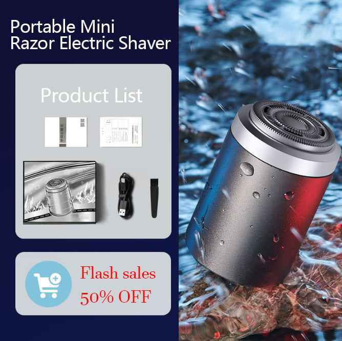 SmoothEdge – Mini Portable Electric Shaver