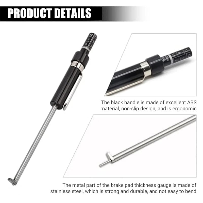 BrakeCheck – No-Removal Brake Pad Gauge Tool