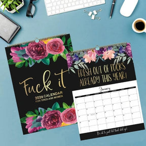 ZeroFucks – Attitude-Filled 2026 Calendar