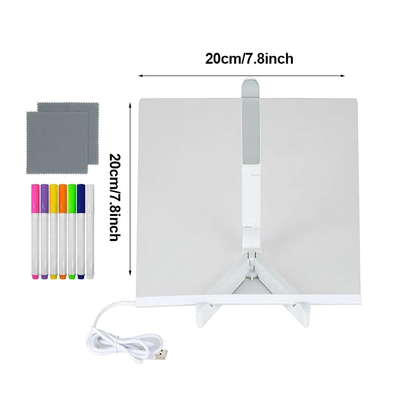LumeNote – Multi-Color Glowing Memo