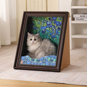 PurrfectArt – Mona Lisa Cat Scratcher Bed