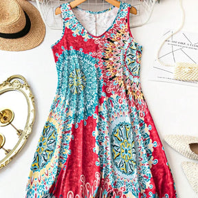 BreezeOra | Casual Sleeveless A-Line Summer Dress