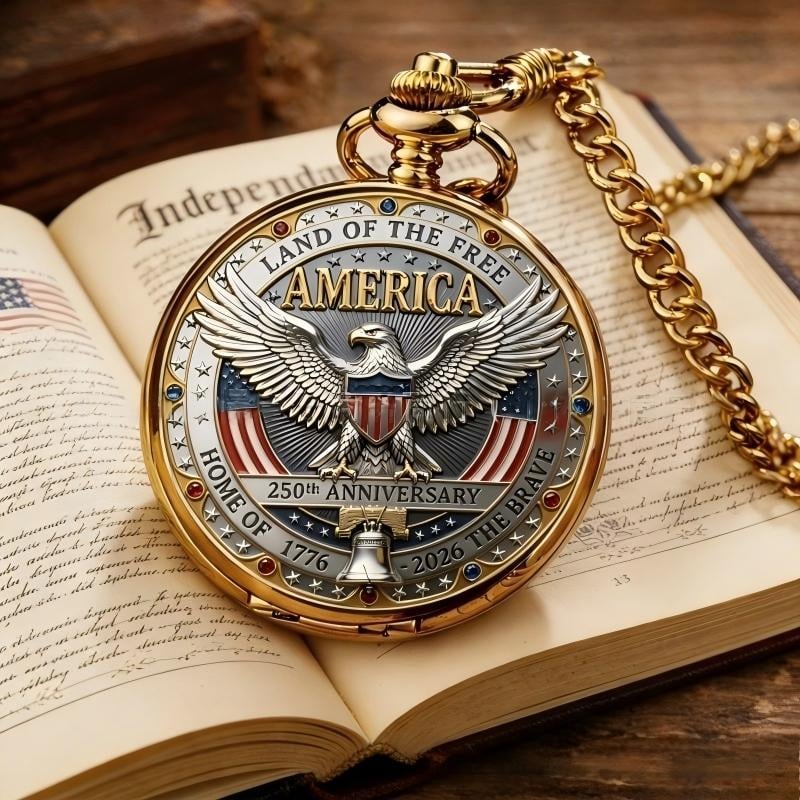 LibertyChrono – USA 250th Pocket Watch
