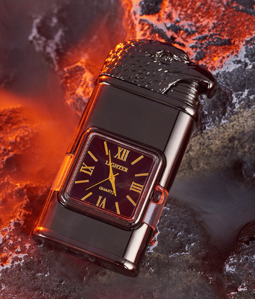 TimeFlame – Vintage Watch Lighter Combo