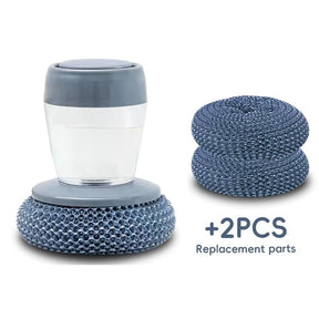 CleanMate - Ergonomic Soap-Release Kitchen Scrubber