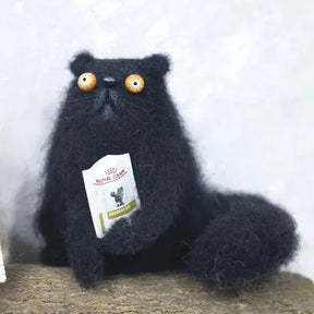 CurioCat - Soft Wool Figurine