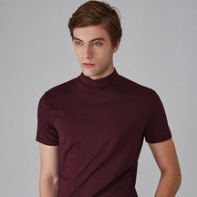 NeoCollar – Sleek High Neck T-Shirt