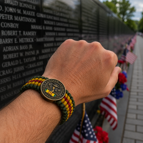 BraveBond – Vietnam Veteran Tribute Survival Bracelet