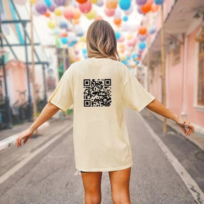 ScanMe – Funny QR Code Interactive T-Shirt