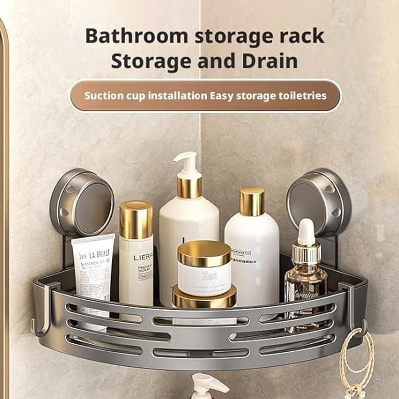 BathHaven – Triangle Suction Organizer
