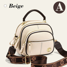 FlexiLuxe – Multi-Compartment PU Leather Handbag