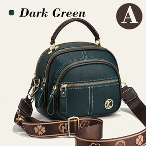 FlexiLuxe – Multi-Compartment PU Leather Handbag