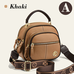 FlexiLuxe – Multi-Compartment PU Leather Handbag