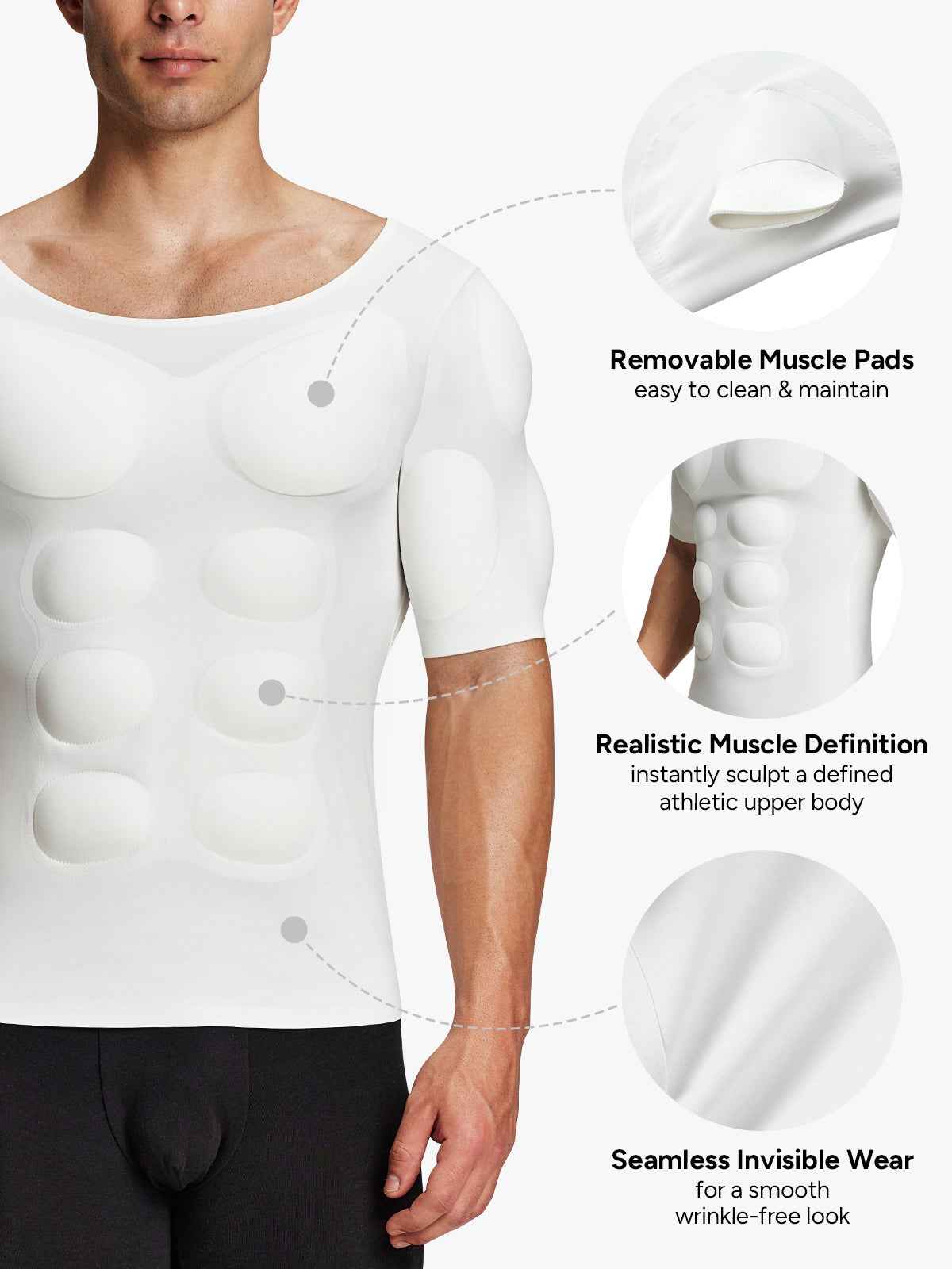 FitFlow – Athletic Body Sculpting Shirt
