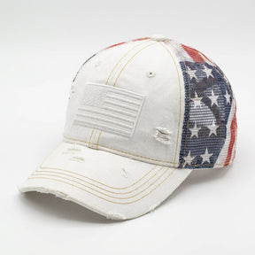 LibertyMesh – American Flag Ponytail Hat