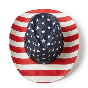 LibertyBrim – American Flag Cowboy Hat
