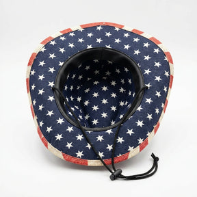 LibertyBrim – American Flag Cowboy Hat