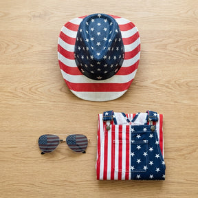 LibertyBrim – American Flag Cowboy Hat
