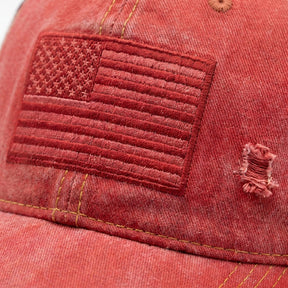 LibertyMesh – American Flag Ponytail Hat