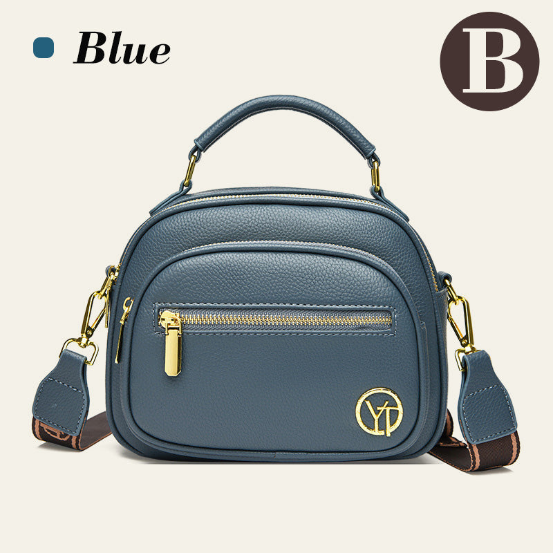 FlexiLuxe – Multi-Compartment PU Leather Handbag